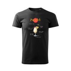 Tričko Pina Colada cocktail recipe
